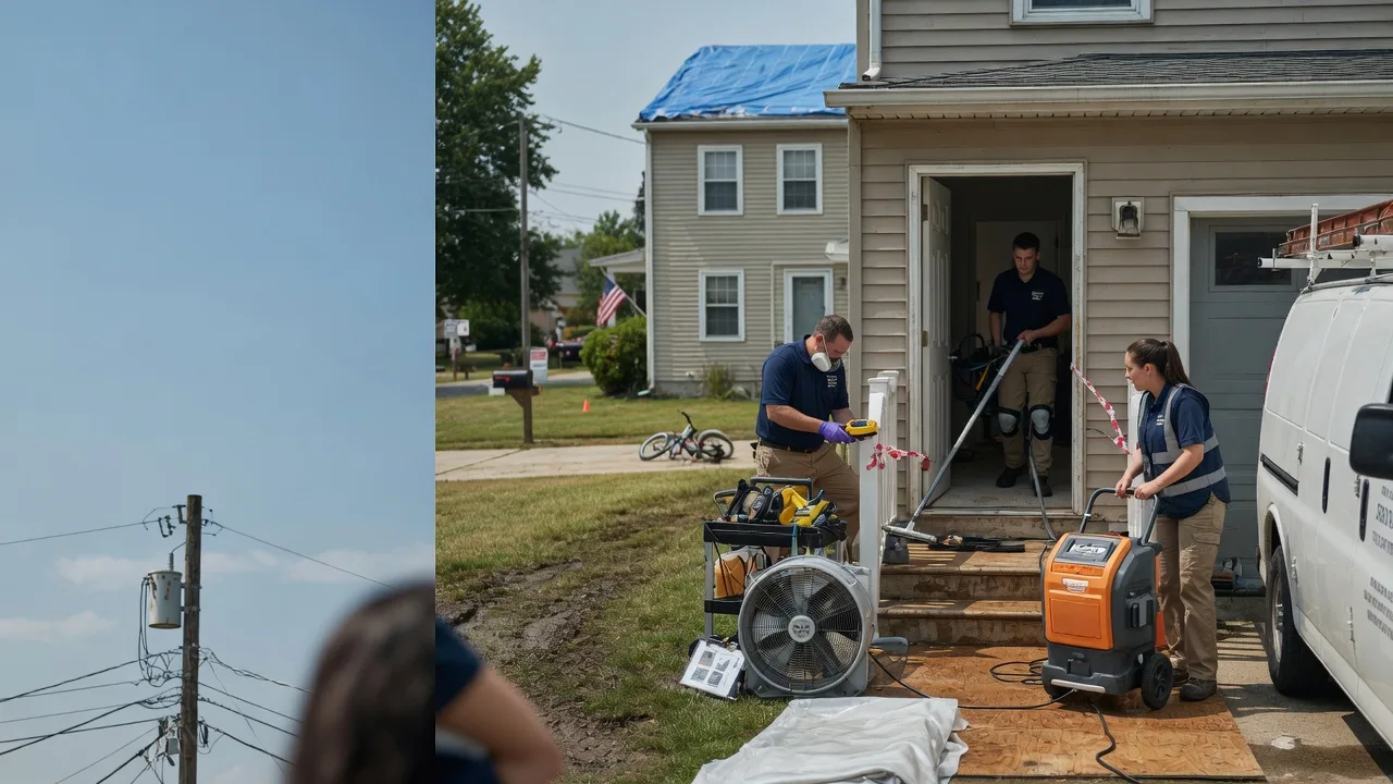 Water Damage Repair in New England, ND near me